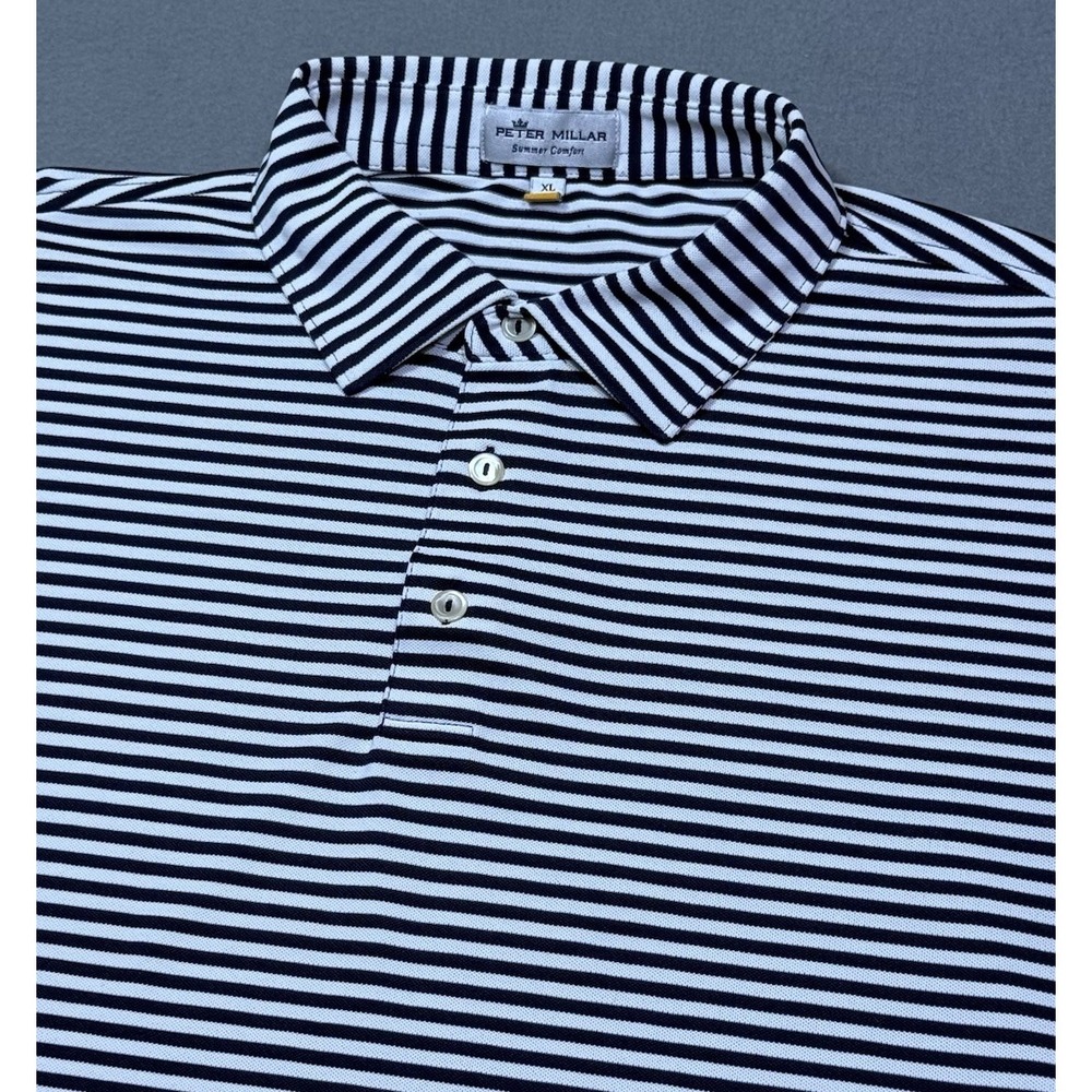 Peter Millar Summer Comfort Polo Shirt Mens XL Performance Golf Stretch USA